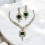 Royal Emerald Luxury Necklace Set