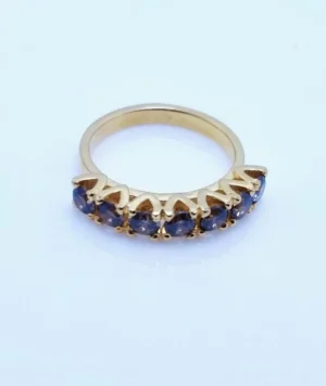Gold-Plated-Silver-Ring-with-Brown-Zircon-.-925-Silver1.webp